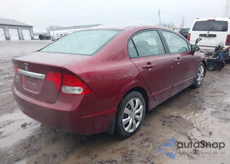 2010 Honda Civic Lx z USA, uszkodzony, nr VIN 2HGFA1F54AH550865